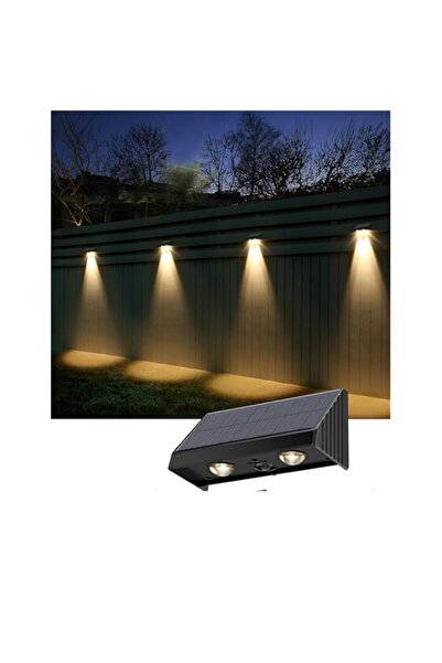 Generic أضواء سياج الطاقة الشمسية من NALACAL، عبوة واحدة من الأضواء الشمسية ل...