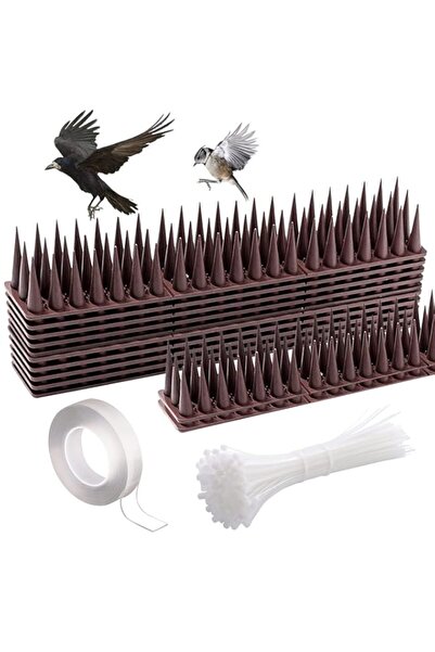 Generic مسامير الطيور من هوماركت، عبوة من 12 قطعة، طاردة للحمام للطيور الصغير...