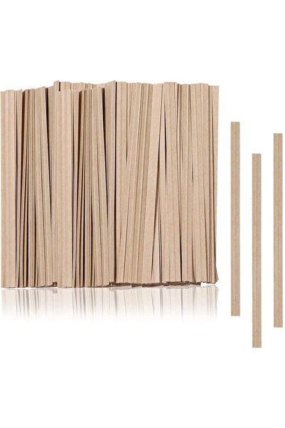 Generic AYF 1000 قطعة من أربطة اللف 6 بوصات، أربطة لف من ورق الكرافت، أربطة ل...