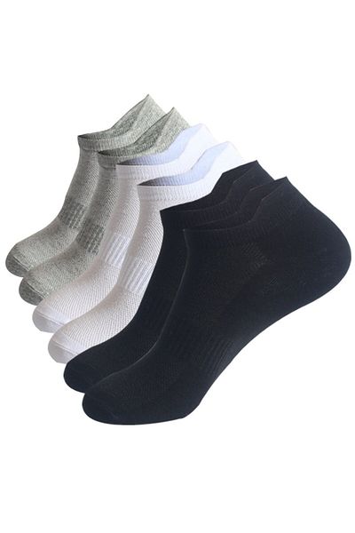 Esther Beauty - Set 6 pairs of short socks, Unisex, lightweight, durable, sweat-resistant, antimicro