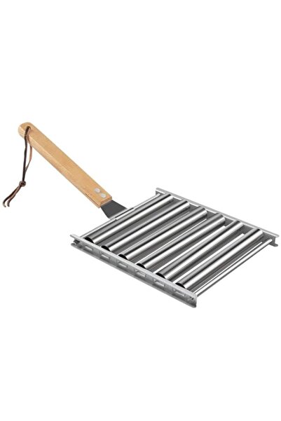 Generic رف لف هوت دوج من BIGTHREE، شواية لف هوت دوج من الفولاذ المقاوم للصدأ،...