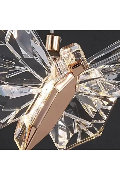 ELECTROPOWER Small Golden Butterfly Pendant