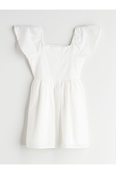 LC Waikiki Lcw Square Collar Girl's Dress New Season