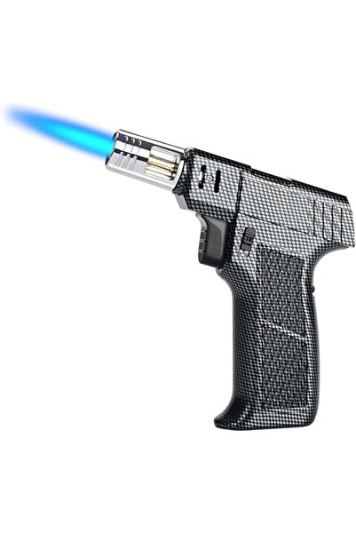 Generic Windproof Torch Lighter,Adjustable Flame Refillable Butane gas Lighte...