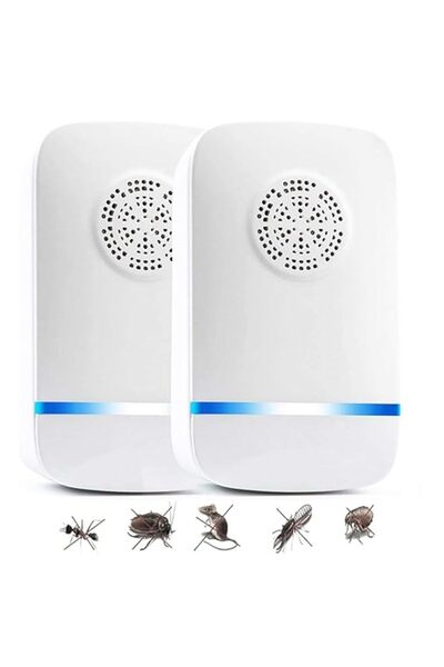 Generic طارد الحشرات بالموجات فوق الصوتية من YHRY، طارد الذباب الداخلي، مكافح...