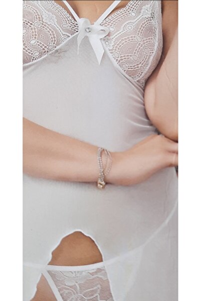 senbio Фантазія нічна сорочка біла