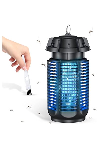 Generic مصيدة الذباب الكهربائية SZYYQ، مصباح قاتل البعوض، مصباح مصيدة ذباب LE...