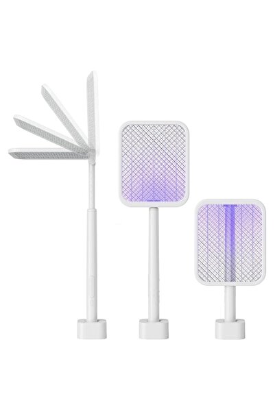 Generic مضرب ذباب كهربائي قابل للطي من NALACAL - مضرب ذباب كهربائي قابل لإعاد...