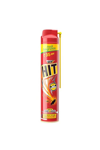 Generic مبيد الحشرات الزاحفة هيت سبراي (400 مل، أحمر)
