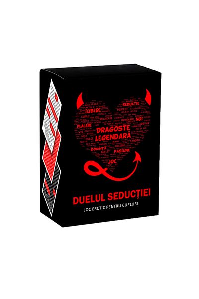 Legendary Gifts Erotic game for couples, Legendary Love - Seduction Duel, Romanian language