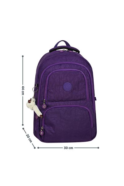 Chocuk Crinkle Fabric Lightweight Backpack - Suitable for School/Daily Use, Waterproof, Multi-Compartment