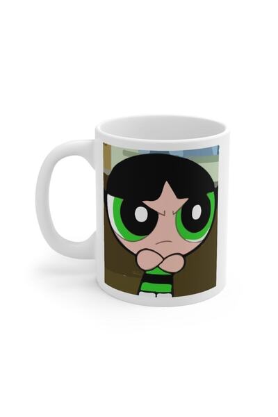 Mio Life Powerpuff Girls Angry Buttercup Printed Mug