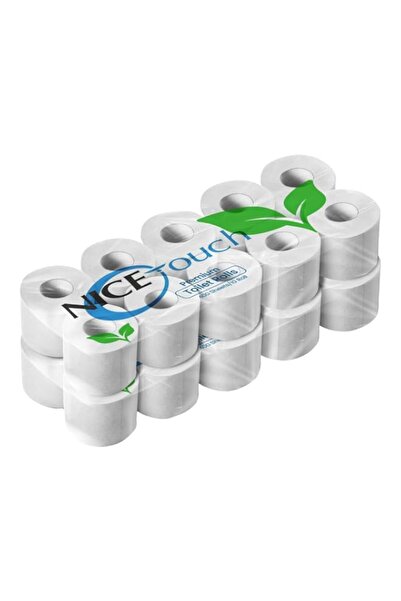 Generic لفائف ورق تواليت سادة من نايس تاتش، مكونة من طبقتين، ٢٠ × ٤٠٠ ورقة، ت...