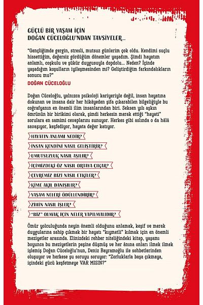 Bloomsbury Are You There? Advice for a Strong Life - Doğan Cüceloğlu