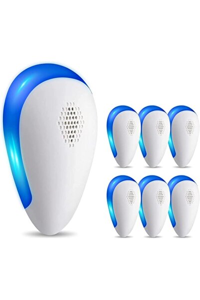 Generic YHRY 6 عبوات من طارد الآفات بالموجات فوق الصوتية، طارد الآفات الإلكتر...