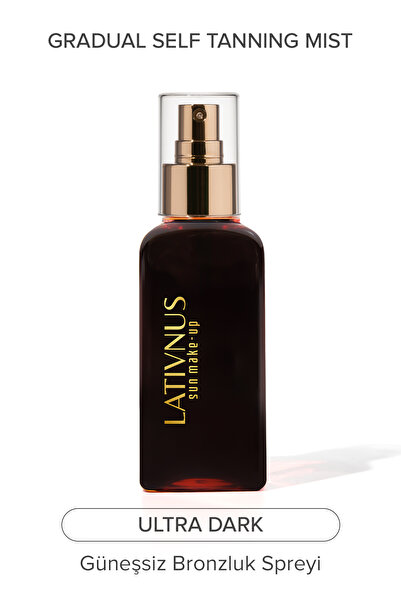 lativnus Güneşsiz Broznluk Spreyi Ultra Dark Nemlendirici Sıkılaştırıcı - 100 ml