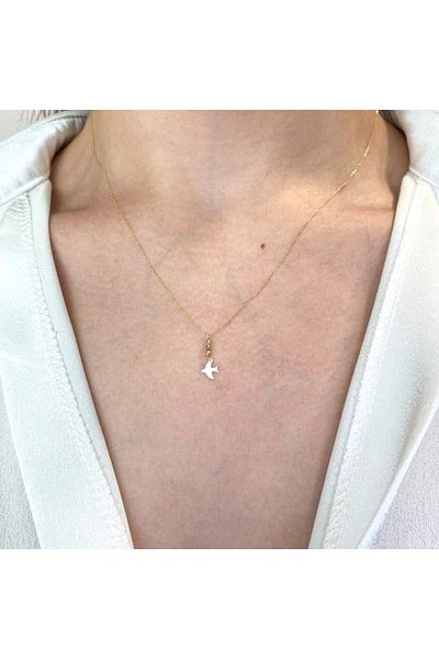 Bijuteria SORELLY Lant Aur 14k Randunica