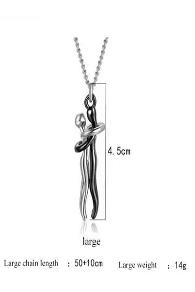 CUSTITO Lovers Necklace and Pendant – Always Together