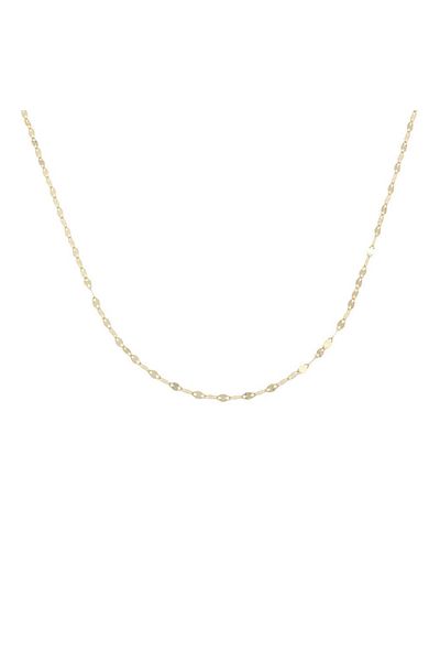 Bijuteria SORELLY Lant Aur 14k Modern Sequin Link 38 cm (tip choker)
