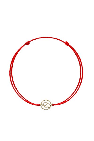 Bijuteria SORELLY Bratara Aur 14k Snur Elefant