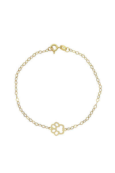 Bijuteria SORELLY Bratara Aur 14k Copii Paw Print