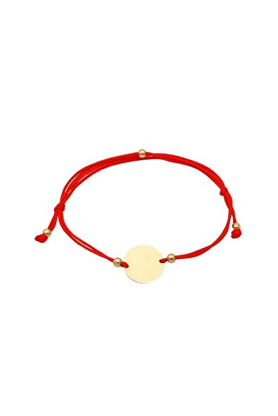 Bijuteria SORELLY Bratara Aur 14k Snur cu Banut pentru Gravat 1 cm