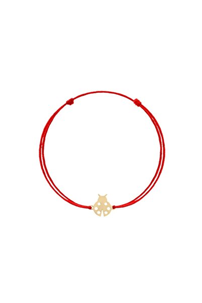 Bijuteria SORELLY Bratara Aur 14k Snur Buburuza