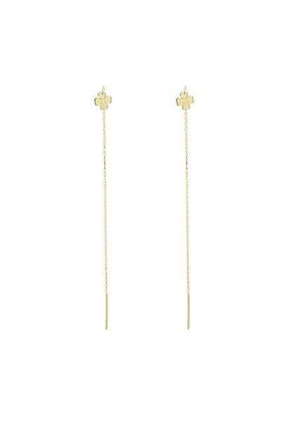 Bijuteria SORELLY Cercei Aur 14k Fir Trifoi