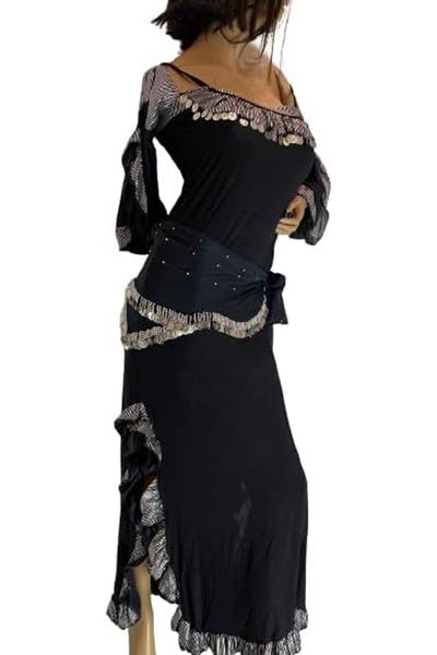 Generic Long Egyptian Dance Dress for Costume Parties