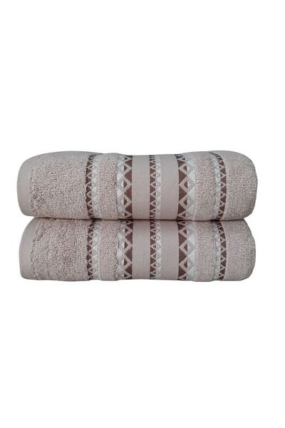 Özdilek Sensu Bamboo Towel 2 Pieces - Beige