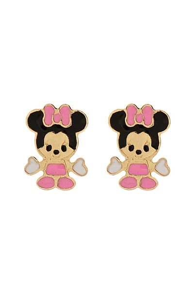 Bijuteria SORELLY Cercei Aur 14k Copii Minnie