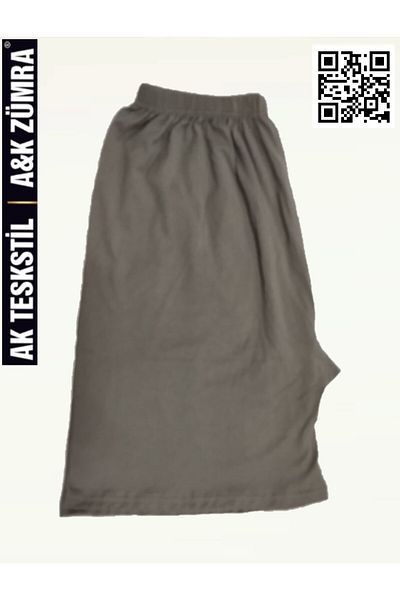 A&K ZÜMRA Model Mother Leggings și pantaloni scurți din bumbac pieptănat până la genunchi Plus Size Mesh