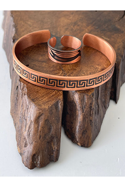 Rupen Kraft سوار نحاسي قابل للتعديل مصنوع من النحاس الخالص بنسبة 100%، مزيج م...