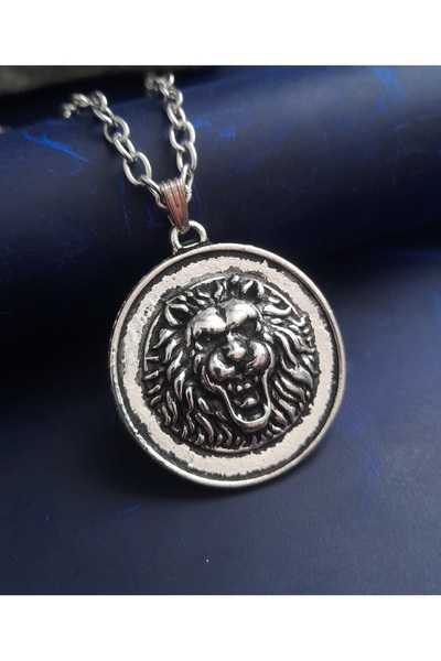 E&F Takı Lion Premium Design Necklace Men's Necklace