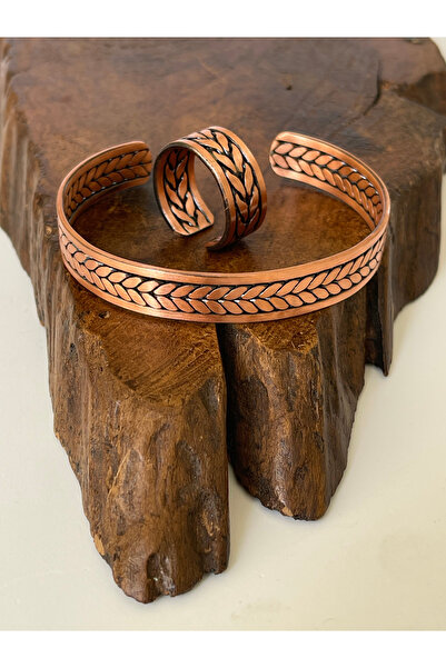 Rupen Kraft سوار نحاسي قابل للتعديل مصنوع من النحاس الخالص بنسبة 100%، مزيج م...