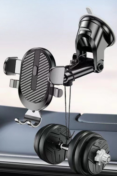 yumax Vakumlu Araç İçi Telefon Tutucu | 240° Oynar Başlık & 22cm Uzayabilen K...