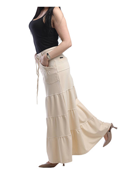 SUGA Flowy maxi skirt