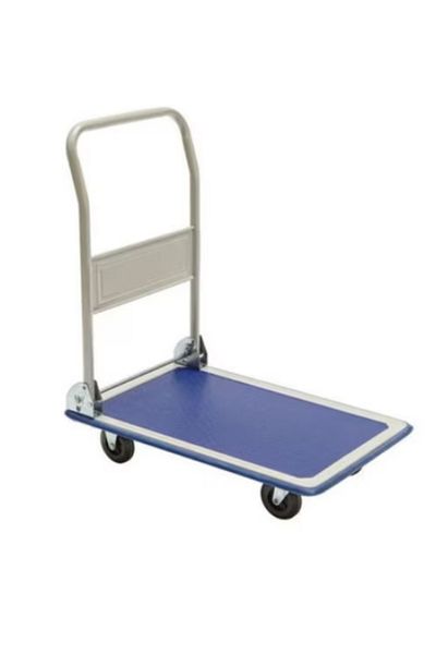STRATEGIC Cargo transport platform trolley 300kg, foldable