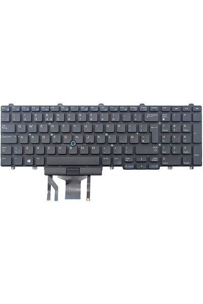 OEM Tastatură laptop Dell Latitude 15 E5550 E5570 E5580 E5590 E5710 Precision 15 3530 pointer UK