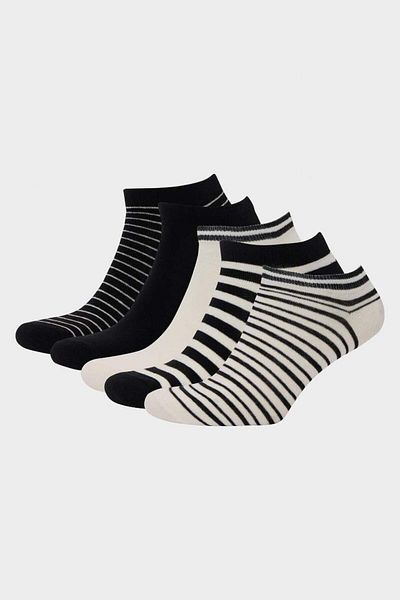 DeFacto New Season Men's 5-Piece Cotton Booties
