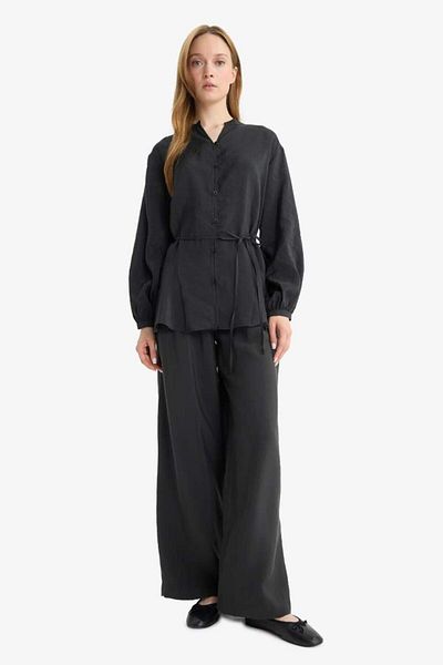 DeFacto New Season Regular Fit Modal Long Sleeve Tunic