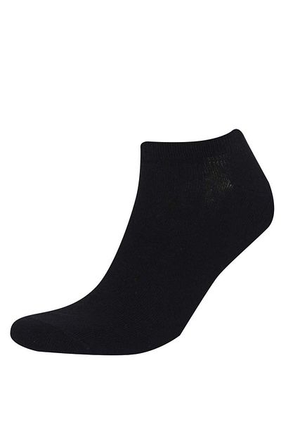 DeFacto New Season Men's 3-Piece Cotton Booties Socks