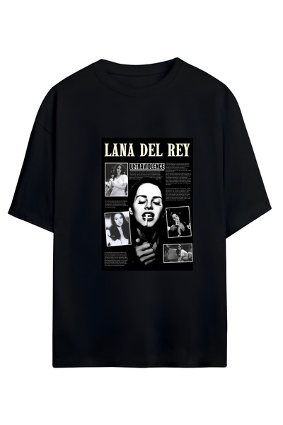 MAGORS لانا ديل ري - تي شيرت كبير الحجم