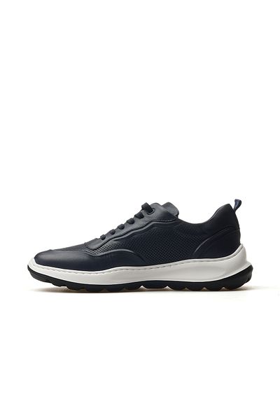 Libero Men's Genuine Leather Casual Shoes 25Y H1001 m Navy Blue