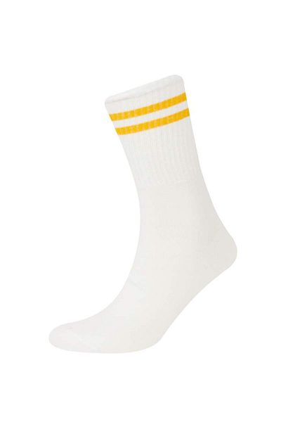 DeFacto New Season Men's 5-Piece Cotton Long Socks