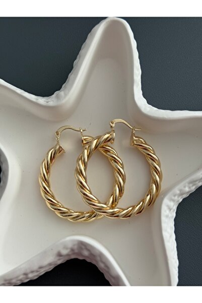 MOD10 Purple Line Design Burgulu Marka Küpe