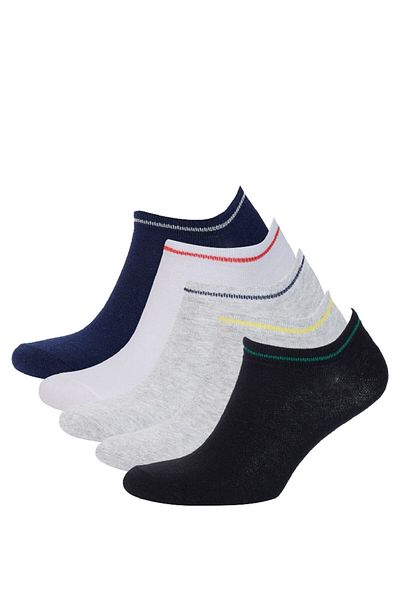 DeFacto New Season Men's 5-Piece Cotton Booties