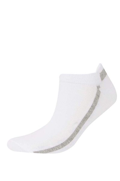 DeFacto New Season Men's 3-Piece Cotton Booties Socks