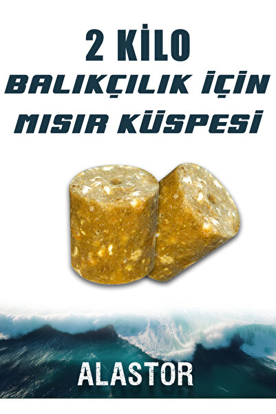 ALASTOR Mısır Küspesi Kiloluk Balıkçılık İçin Mısır Küspe Kasnak İçin Mısır K...