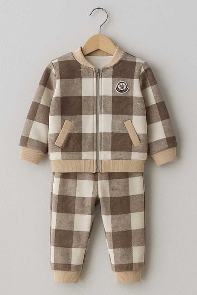 SULİFESTORE Stamped Coat Suit